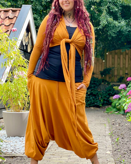 Harmonia Harem Pant Oker/Oranje
