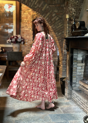 Bohemian Goddess Zijden rok (Extra lang) 669