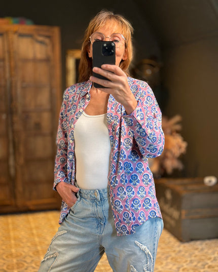 Blockprint Blouse (limited Edition)