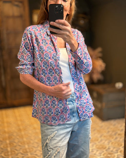 Blockprint Blouse (limited Edition)