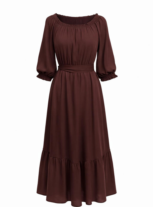 Luna Dress Bruin