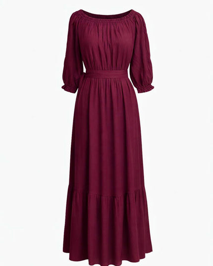 Luna Dress Warm Orange