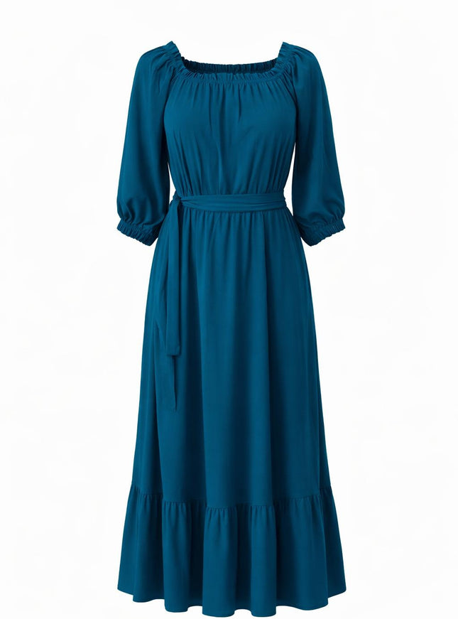 Luna Dress Petrol