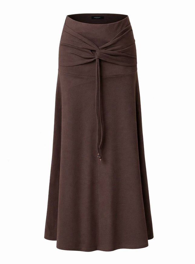 Luna Skirt Dark Brown