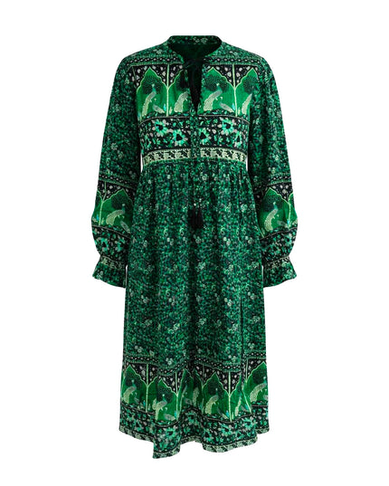 Fay Dress Handblock Blue