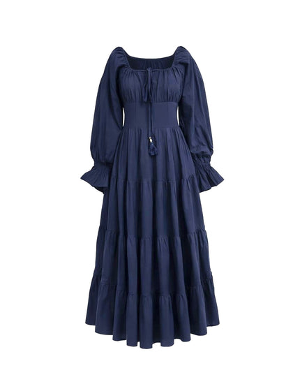 Vaiana Lange Jurk Marine