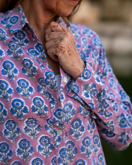 Blockprint Blouse (limited Edition)
