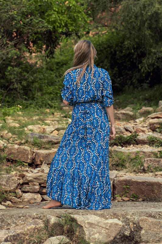 Flamenco Rok Blauw