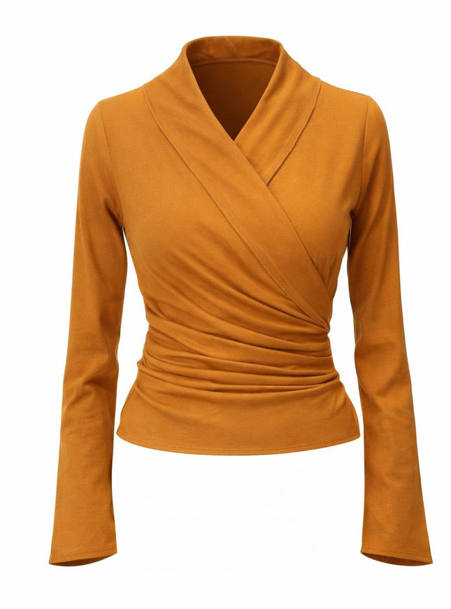 Iris Top Orange/Ochre