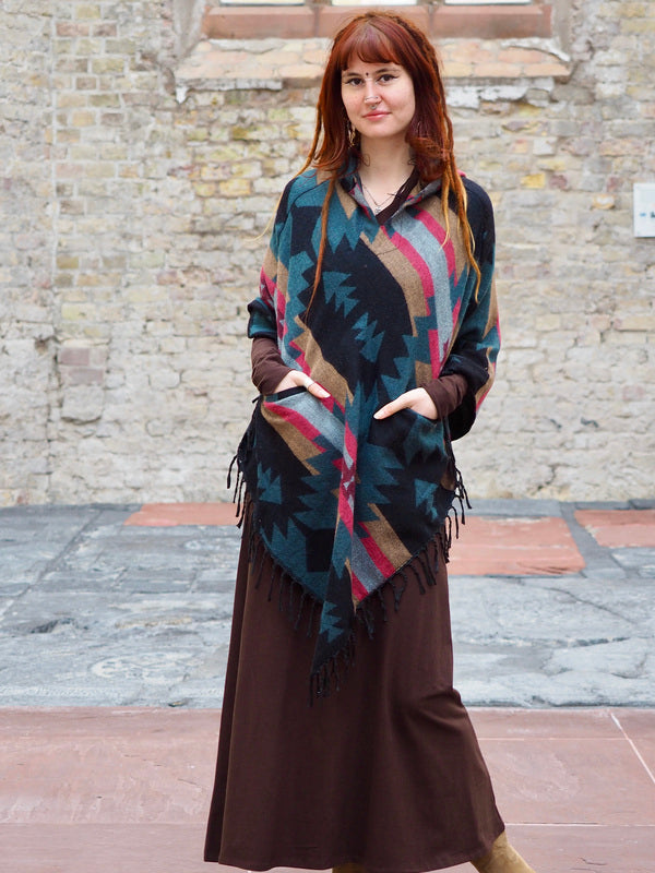 Fleece Poncho