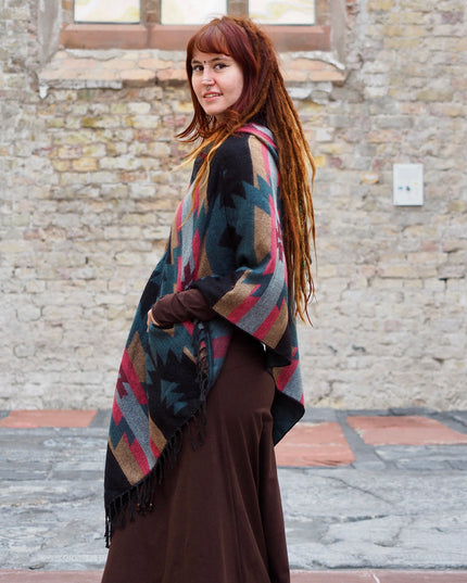 Fleece Poncho
