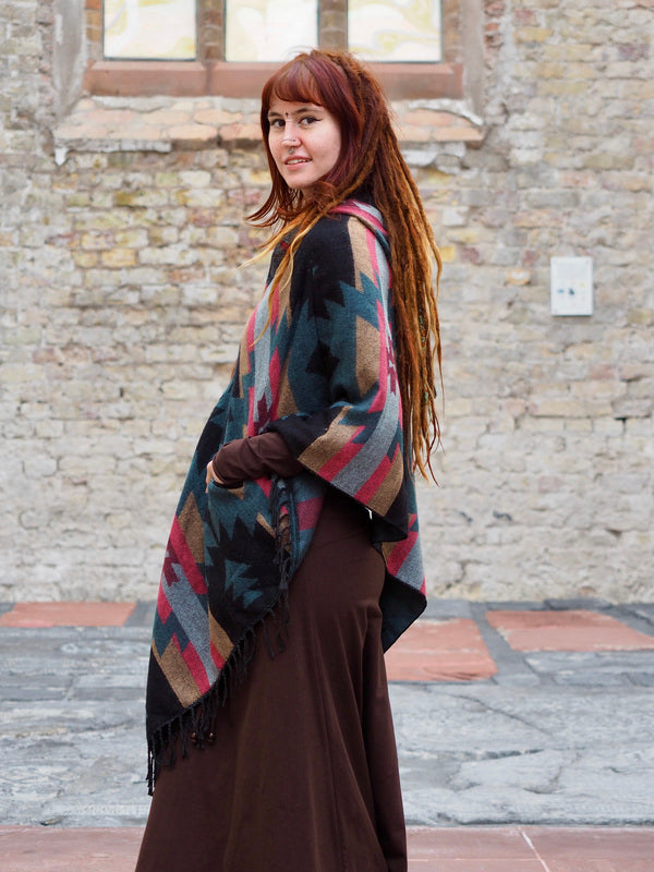 Fleece Poncho
