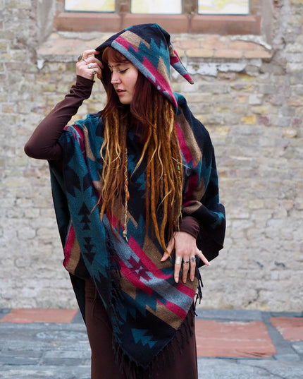 Fleece Poncho