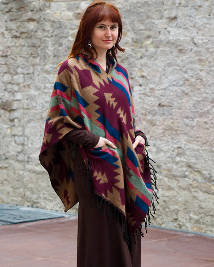 Fleece Poncho