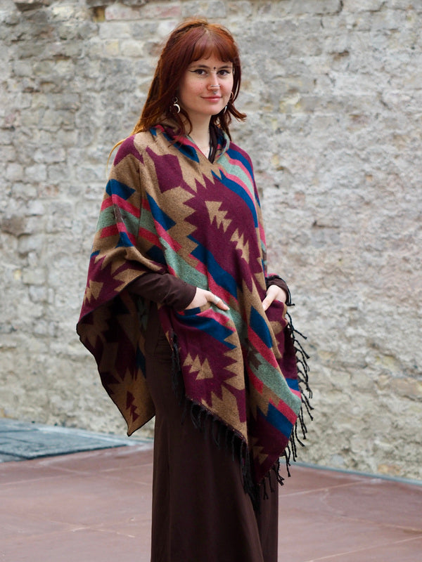 Fleece Poncho