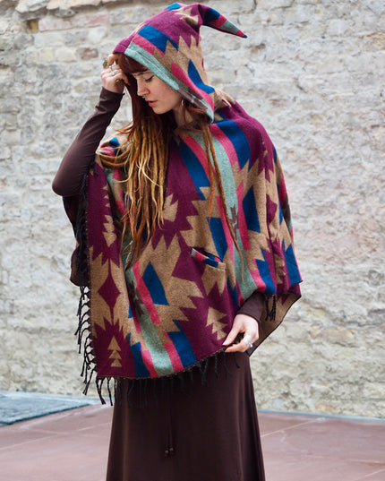 Fleece Poncho