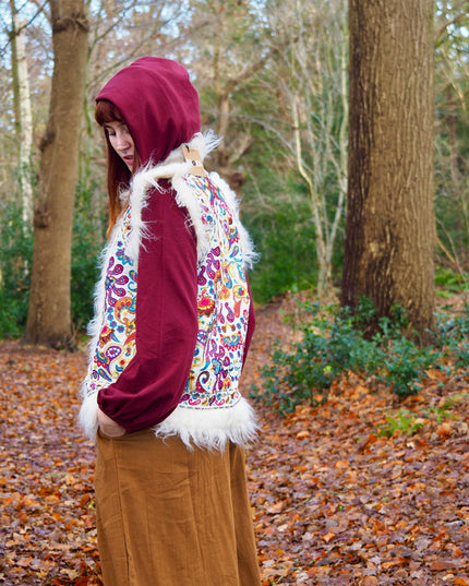 Vintage Hippie Bodywarmer/ Gilet