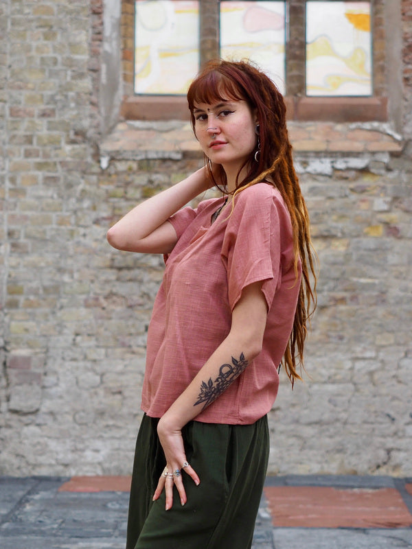 Savanna T-shirt Oude Roze