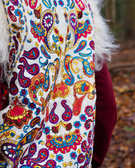 Vintage Hippie Bodywarmer/ Gilet