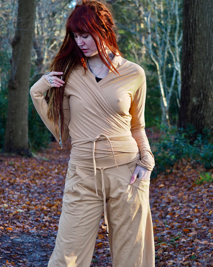 Iris top Nude