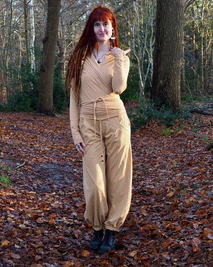 Iris top Nude