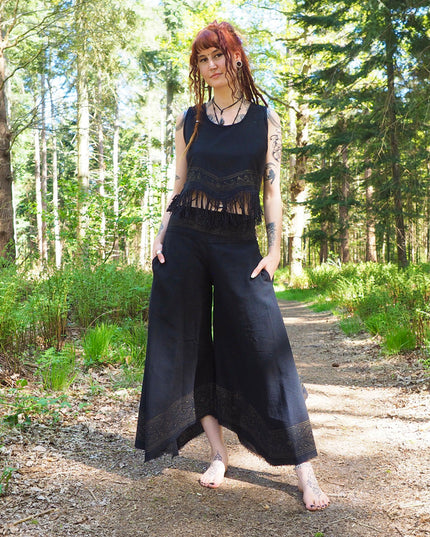 Celestial Nomad Top Zwart