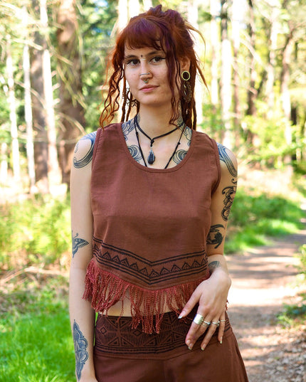 Celestial Nomad Top warm Bruin