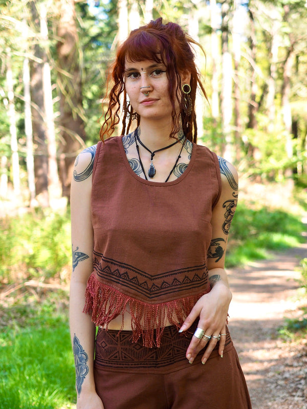 Celestial Nomad Top warm Bruin