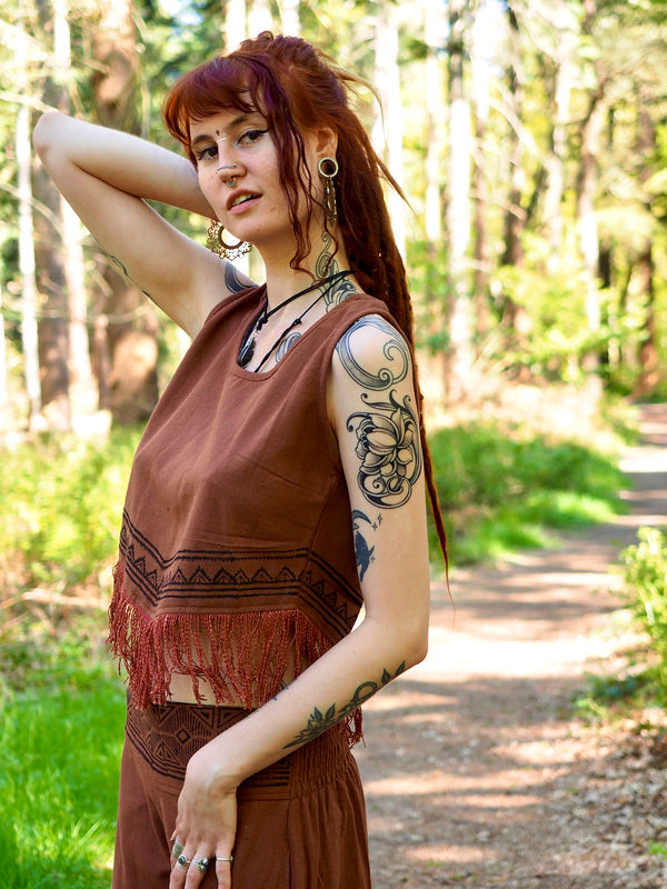 Celestial Nomad Top warm Bruin