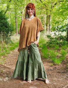 Desert Breeze poncho Lichtbruin