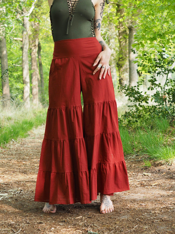 Happy Wanderer Pants (skirt) Warm Red 