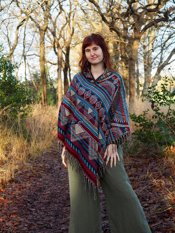 Fleece Poncho