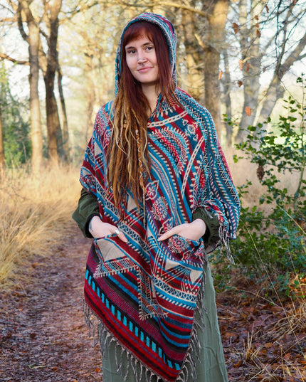 Fleece Poncho