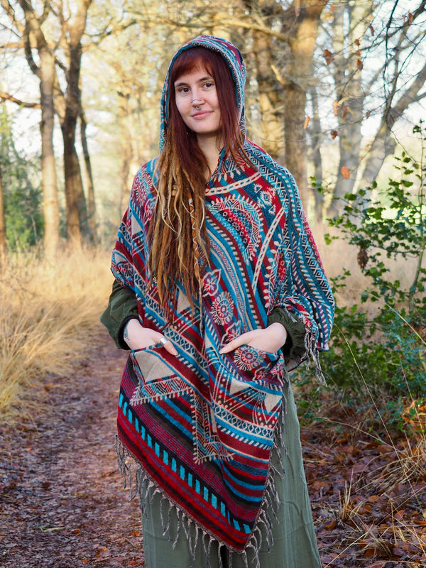 Fleece Poncho