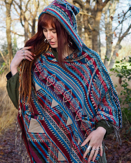 Fleece Poncho