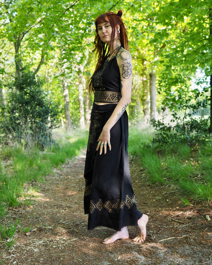 Mystic Mesa Omslagrok Zwart