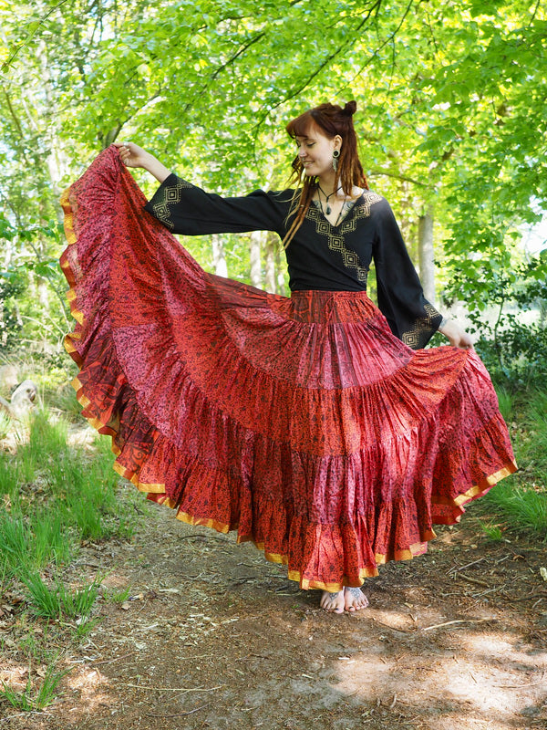 Zijden Gypsy Rok 55