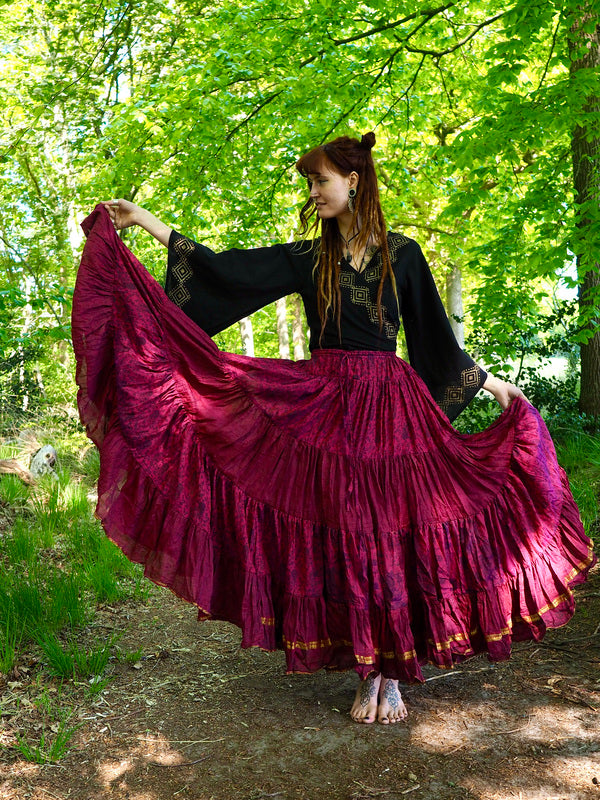 Zijden Gypsy Rok 58