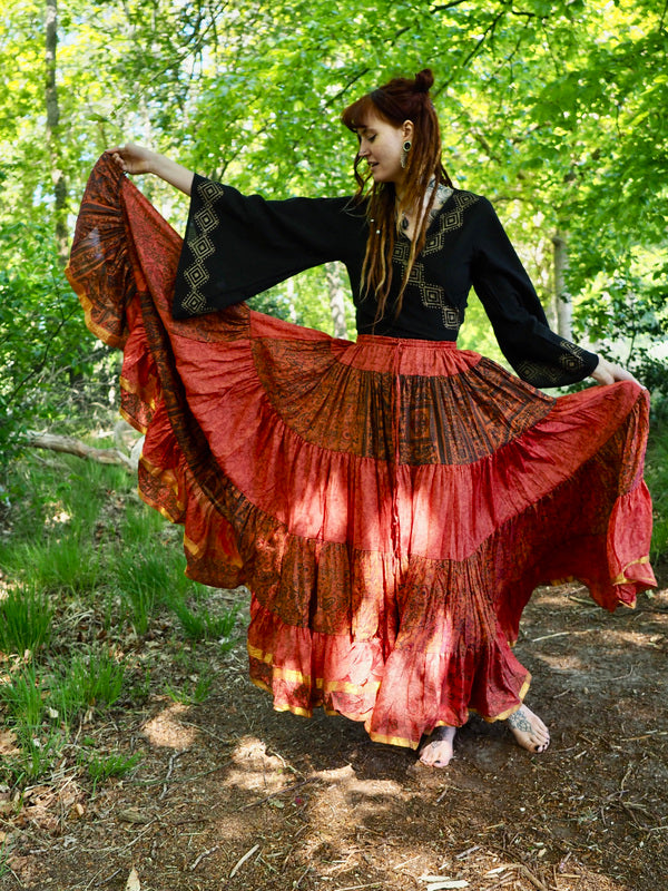 Zijden Gypsy Rok 66