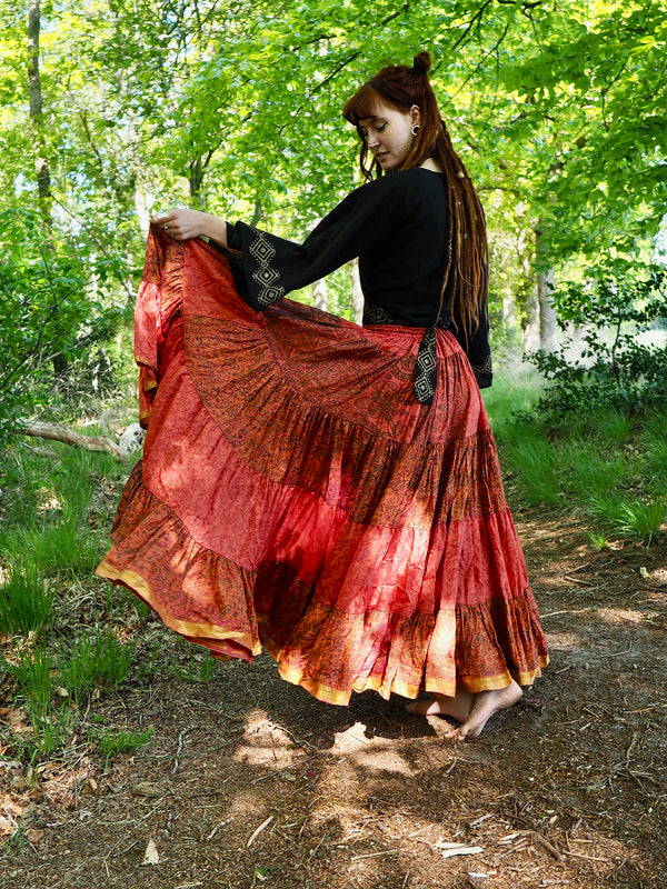 Zijden Gypsy Rok 66