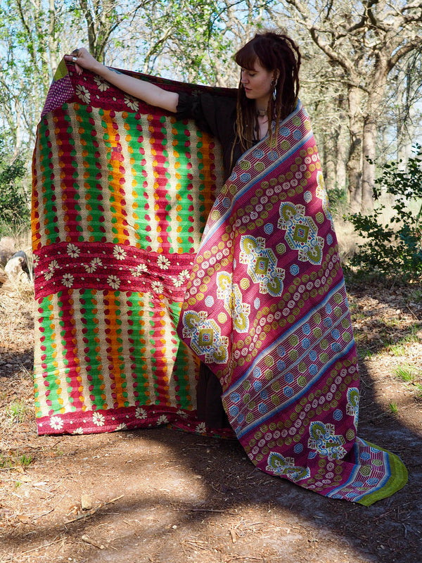 Khanta Quilt deken 9