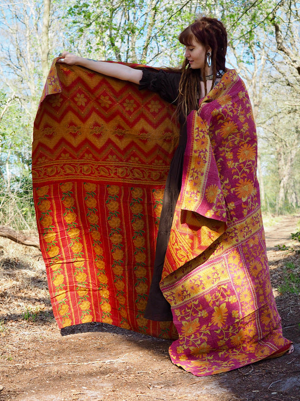 Khanta Quilt deken 14