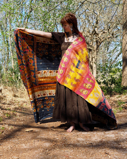 Khanta Quilt deken 19