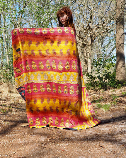 Khanta Quilt deken 19