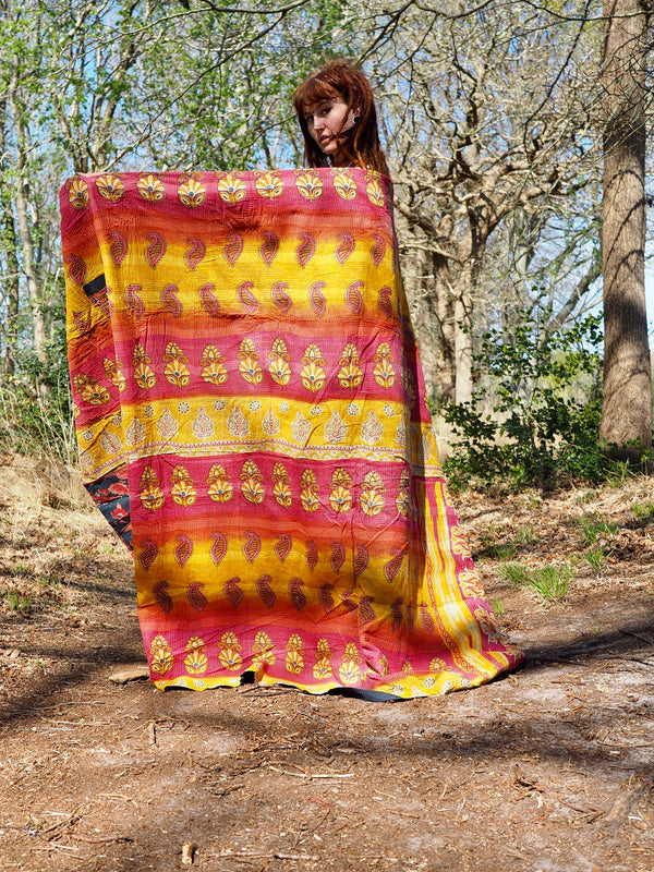 Khanta Quilt deken 19