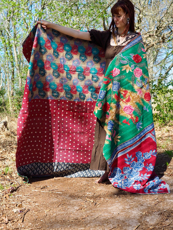Khanta Quilt deken 26
