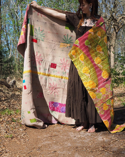 Khanta Quilt deken 28