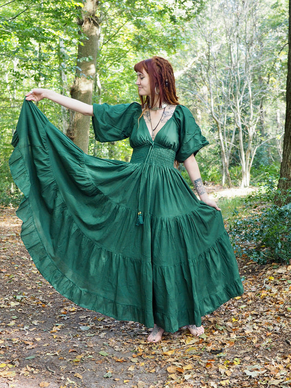 Tara Jurk Lang Groen