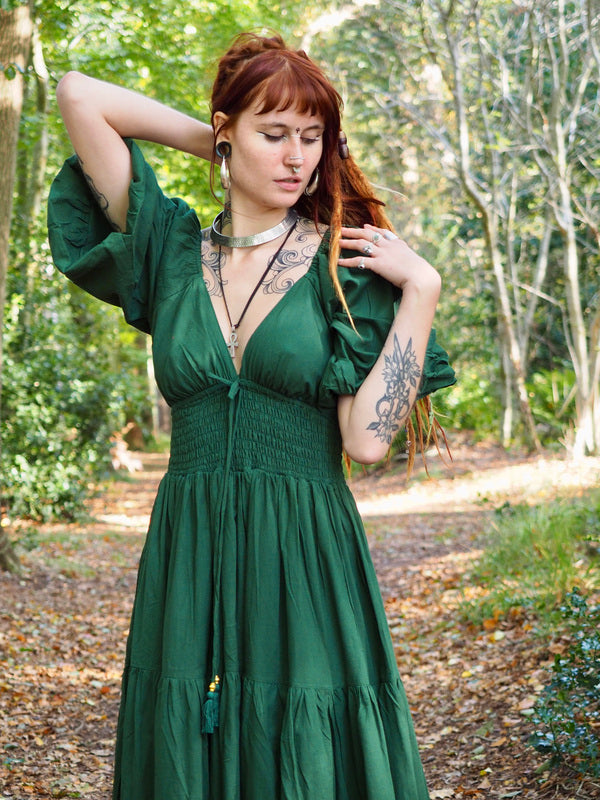 Tara Jurk Lang Groen