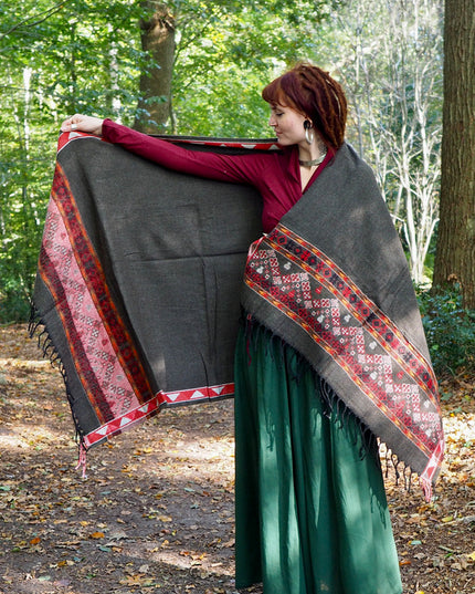 Shawl Fleece Brown